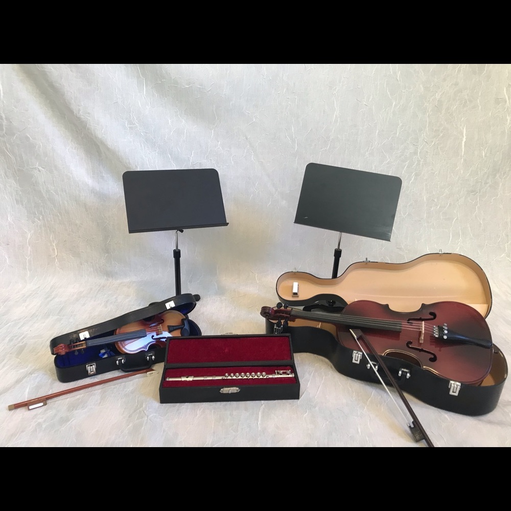 American Girl Doll Symphony Instrument Set